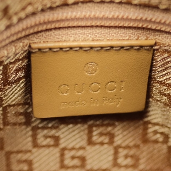 Gucci Orange Suede and Tan Leather Shoulder Bag - Picture 4 of 16